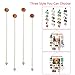 Olakee Hanging Photo Display Picture Frame Collage Picture Display Organizer with 30 Wood Clips for Wall Decor Hanging Photos Prints and Artwork