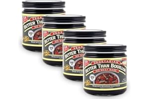 Better Than Bouillon Vegetarian No Beef Base 8 oz (Pack of 4)