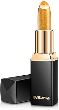 Dogzi Rouge à Lèvres Métallique Shimmer Femmes Sexy Lips