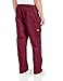 Dickies Men's Signature Elastic Waist Scrubs Pant, Wine Small