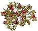 37 Feet-Artificial Vintage Rose Flower Garland Greenery Leaves Vines Home Party Wedding Wall Decoration Plants (Burgundy)