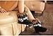 NOT100 Woman Boots(Size 10 is OK) (Warm Fur) (Tassel) (10 B(M) US, Black)