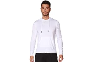 INGEAR Sun Shirts for Men - Lightweight SPF 50+ UV Protection Hoodie with Pocket for Fishing, Running, Hiking, Swim Rashguard