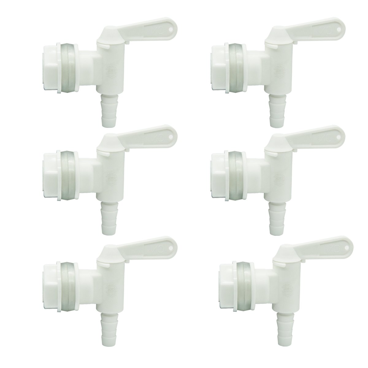 PERA 6 PACK Bottling Bucket Plastic Spigot, Replacement Spigot for Beer