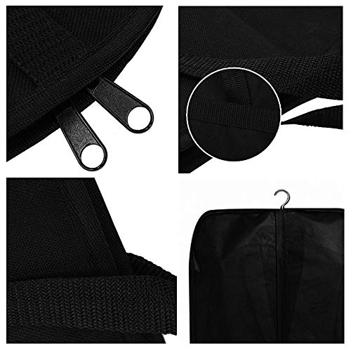 A Plus 40 Inches Travel Suit Cover, Breathable Folding Garment Bags with Handles