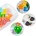 Silicone Gummy Bear Candy Molds - Chocolate Candy Molds & Bear Silicone Molds Including Stars, Seashells, Hearts and Bears with Free 2 Droppers 100% Food Grade Silicone Pack of 5