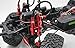 Yeah Racing 90mm Desert Lizard Piggyback Internal Spring Damper Pair Red #DDP-090RD