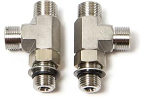 Teleflex HF6006 Orb Fitting Kit Vertical Tee SS