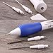 New Magic Embroidery Pen Punch Needle Embroidery Patterns Punch Needle Kit Craft Tool Embroidery Pen Set, Threads for Sewing Knitting DIY Threaders