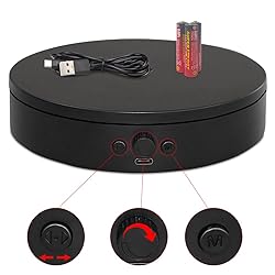 Rotating Display Stand with Type-C Power