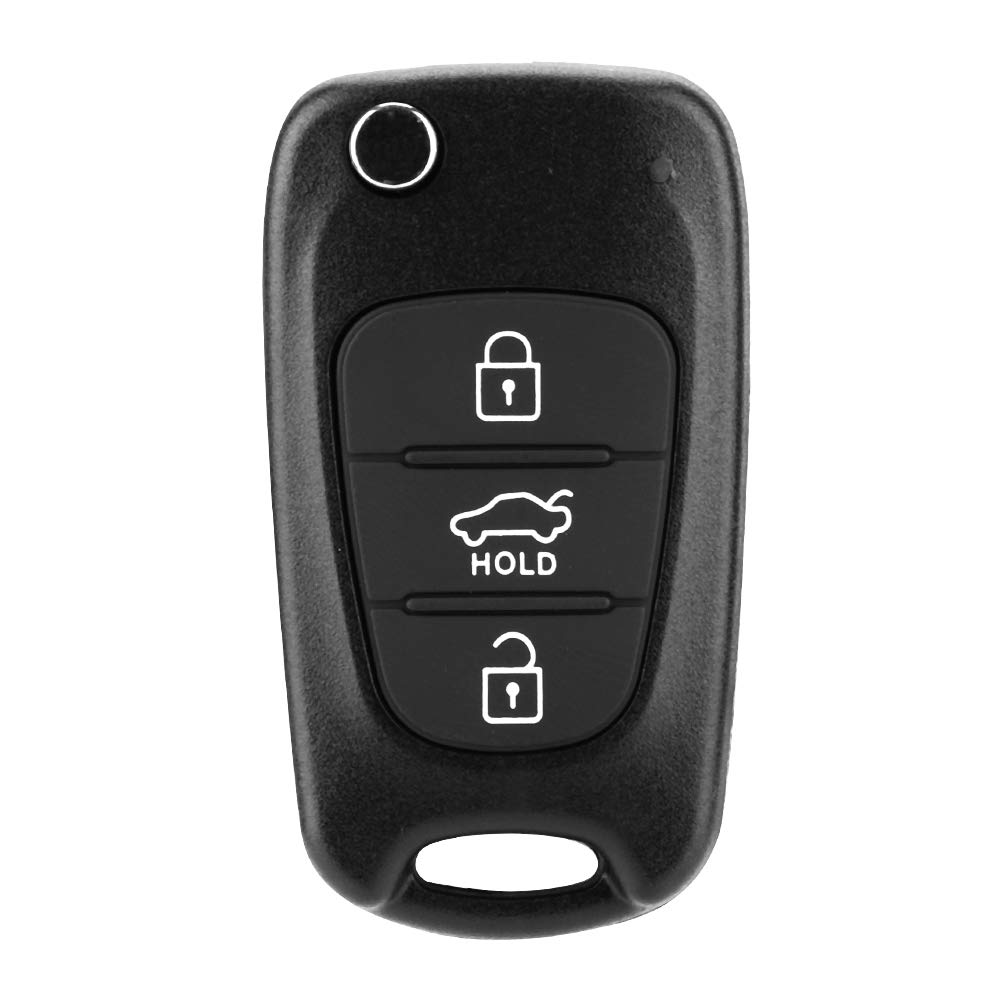 Broco Kia Sportage Key Cover, Keyless Entry Remote Control Car Key Fob Shell Replacement Fit For K-IA Rondo Sportage Soul Rio
