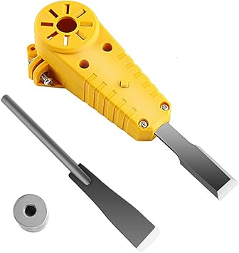 Mokylor Wood Carving Electric Chisel Woodworking Tool M10 Adapter Set Changed 100 Angle Grinder Into Power Chisel Amazon Com