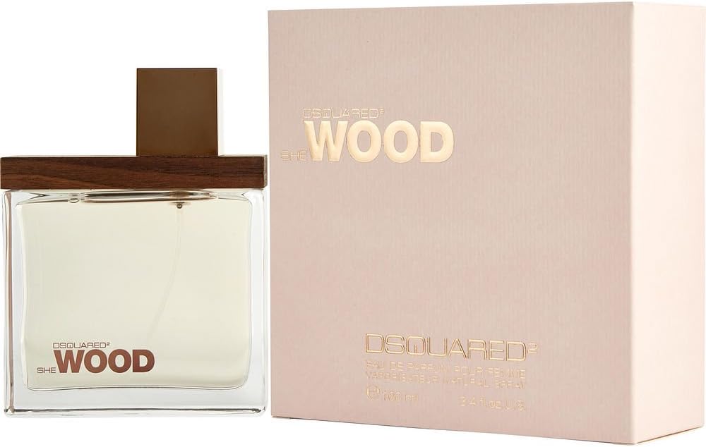 SHE WOOD by Dsquared2 EAU DE PARFUM SPRAY 3.4 OZ for WOMEN ---(Package Of 6)