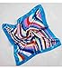 YOYOSTORE 5 Mix Pattern Silk Feel Scarf Wear Square Neck Hand Hat Purse Sash Hair Scarf Shawl Wrap Diy- Randomly Style