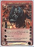 Chaotic Lord Van BLOOT Ultra Rare Foil Card MAX Strength STAT of 125 Dawn of Perim