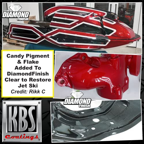 KBS Coatings 8504 DiamondFinish Clear Coat Gallon, 128 Fl Oz