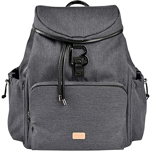 , Borsa Fasciatoio, Zaino Fasciatoio, Grande Capacità 22L, 13 Tasche Portaoggetti, Vari Accessori, Ottimo Comfort, Impermeabile, Borsa Vancouver, Grigio Scuro