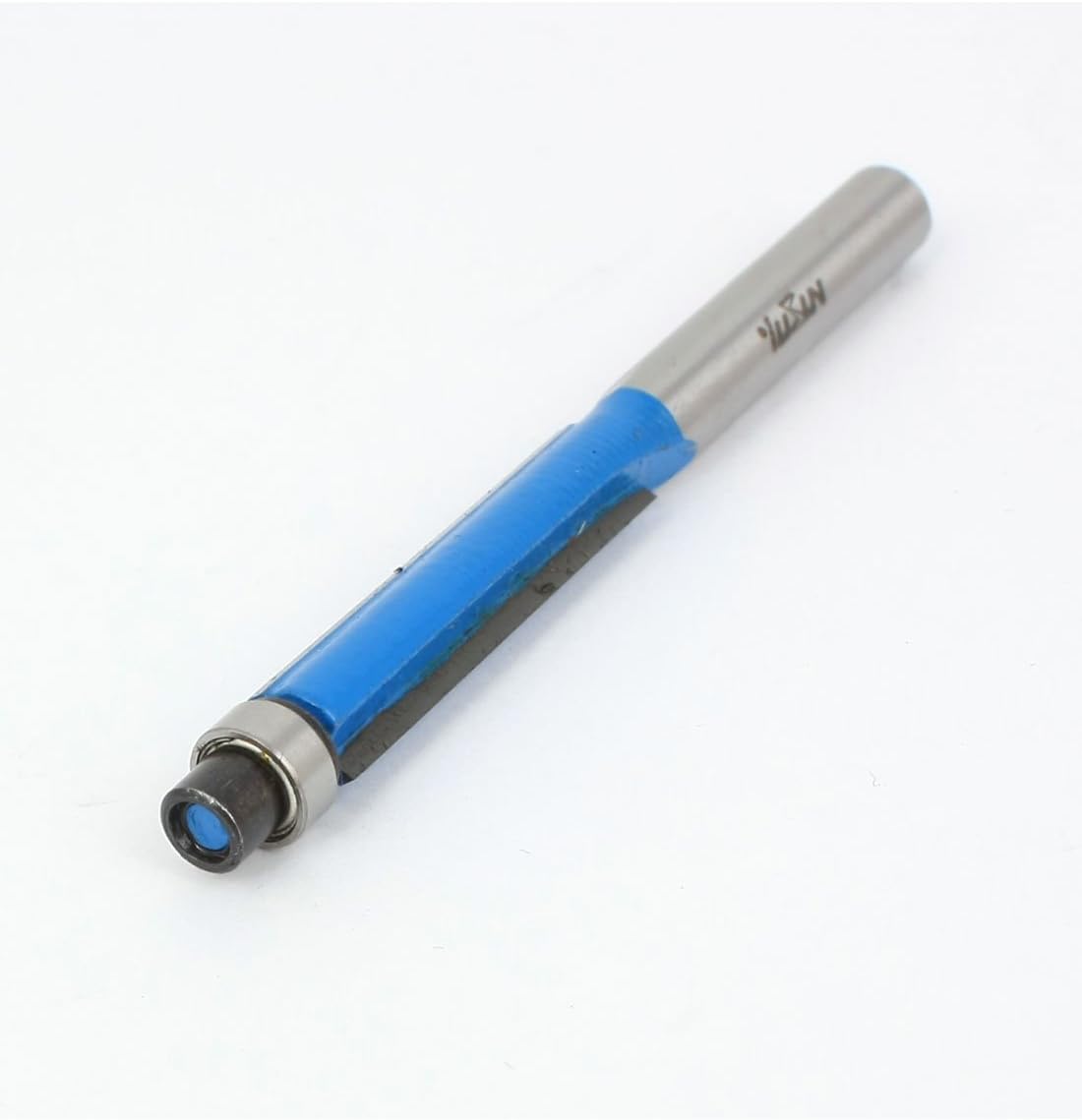 Sourcingmap Flush Trim Router Bit 1/4x1/ Inch 76mm 3 Inch Long 2 Edges for Carpenter Blue 2pcs, 1/4X1/4" 2pcs - Image 4