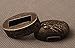 Alloy Kashira Fuchi Sleeve with Dragon for Japanese Samurai Katana Sword