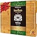EXTRA LARGE Organic Bamboo Cutting Board with Juice Groove - Best Kitchen Chopping Board for Meat (Butcher Block) Cheese and Vegetables | Anti Microbial Heavy Duty Serving Tray w/Handles - 18 x 12 primary