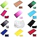 DEMIL 6PCS/8PCS/12PCS Seamless Headband Bandanas Headwear for Men&Women Scarf(12pcs-Fluorescent Green)