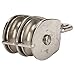 BQLZR Stainless Steel 304 Double Swivel Pulley Block Fixed Pulley Lifting M50 50mm
