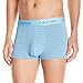 Calvin Klein Men's Underwear Body Modal Trunks, Bridge Blue/Urban Stripe, Large