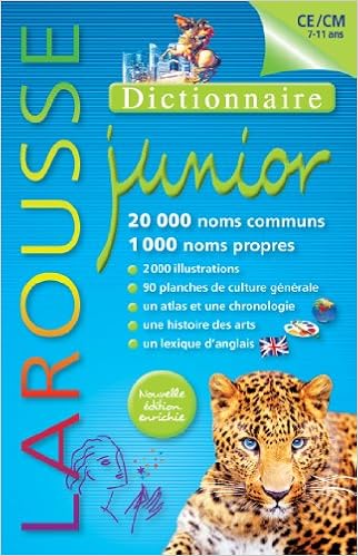 Dictionnaire Larousse Junior 7 11 Ans French Edition Larousse 9782035892324 Amazon Com Books