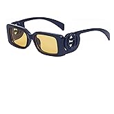 BCUYCF Square Sports Sunglasses with Small Frame, UV and Glare Protection - Perfect for Parties, Photos, Running, and Driving