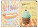 Vintage Tin Signs - 5-Piece Retro Style Metal Signs As Wall Decor, Decorative Diner Coffee Bar Kitchen Sign, Food and Snacks Theme, 11.8 x 7.8 Inches