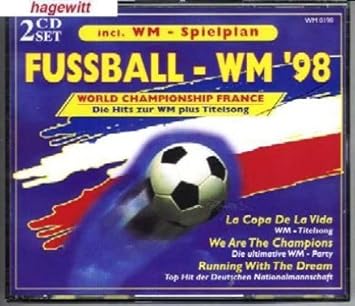 Soccer Wm 98 Fussball Wm 98 2cd Box Amazon Com Music