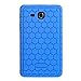 Fintie Silicone Case for Samsung Galaxy Tab A 7.0, [Honey Comb Series] Light Weight [Anti Slip] Shock Proof Cover [Kids Friendly] for Galaxy Tab A 7-inch Tablet 2016 Release (SM-T280/SM-T285), Blue
