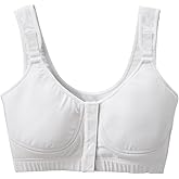 Silverts Front Closure Bra - Comfortable Adaptive Front Hook Bra for Elderly - Wide Straps, Underwire & Padding Free
