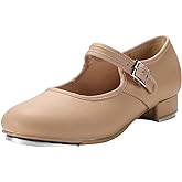 Linodes Unisex PU Leather Easy Strap Tap Shoe Dance Shoes for Women and Men's Dance Shoes-608