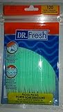 1 pk 100 ct Soft Bristle Dental Floss Picks, Interdental Brush, Toothpicks, Flexible Deep Clean