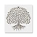 Yggdrasil Tree of Life Stencil - Tree Stencil, Oak Tree Stencil, Large Tree Stencils, Celtic Stencil, Stencils of Trees