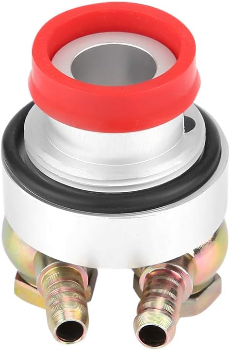 Dibiao Oil Cooler Adapter,Motorcycle Oil Cooler Adapter Fitting for Cross Riding CB CG Engine 36 * 1.5mm Thread