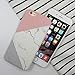 J.west Unique Marble Design, iPhone 6 6S Case Pink Geometric Anti-Scratch &Fingerprint Shock Proof Thin Non Slip Matte Back Hard Protective Cover for iPhone 6 6S 4.7 inch
