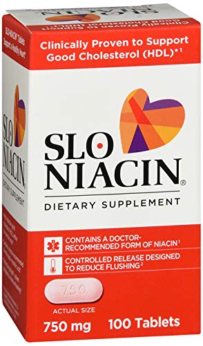 Mission Pharmacal Slo-niacin 750 mg, 100 Count
