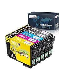 OfficeWorld Remanufactured Ink Cartridge Replacement for Epson 288 288xl T288xl 288 XL Used for Expression Home XP-440 XP-330 XP-340 XP-430 XP-446 XP-434 Printer, 5 Pack (2BK 1C 1Y 1M, High Yield)