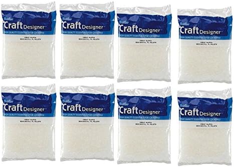 Bean Bag Filler Plastic Pellets-8 Ounces (8 Pack)