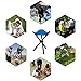 Outdoor Camping Stool Hiking Fishing Chair Lightweight Folding Chair Beach Garden Seat Traveling Stool (Blue-Small)
