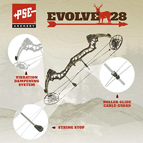 PSE ARCHERY Evolve 28-70 lb. Draw Weight - Realtree Edge