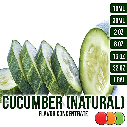 OOOFlavors Cucumber Flavored Liquid Concentrate - Natural (10 ml) - Thumbnail 5