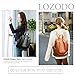 LoZoDo Women Backpack Purse Waterproof Anti-theft Rucksack Lightweight Shoulder School Bags for Girls