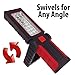 Rotating Magnetic Swivel 24 LED Worklight Flashlight with Hanging Hook and Magnetic Back