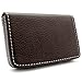 Rembrandt Leather Business Card Holder - Brown