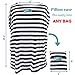 Nursing Breastfeeding Cover Scarf - Baby car seat Canopy Multi-Use Stretchy, BONUS Pillow case and eBook, carseat covers Universal Fit Best Baby Shower Gift