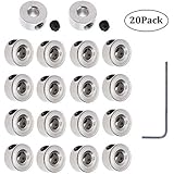 20Pcs Plated Landing Gear Stopper 0.31