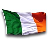 US Flag Factory 3x5 FT Ireland Irish Flag (Sewn Stripes) Outdoor SolarMax Nylon - Made in America - Premium Quality